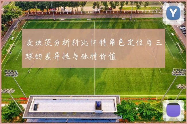 麦坎茨分析科比怀特角色定位与三球的差异性与独特价值
